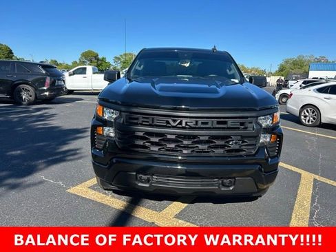 Used 2023 Chevrolet Silverado 1500 Custom w/ LPO, Dark Essentials Package image 2