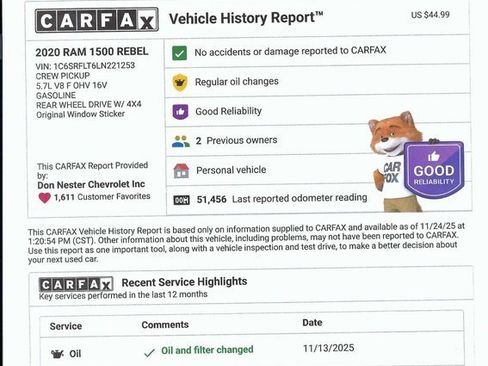 Used 2020 RAM 1500 Rebel w/ Rebel Level 2 Equipment Group image 5