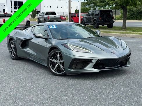 Certified 2022 Chevrolet Corvette Stingray Premium Cpe w/ Z51 Performance Package RWD image 1