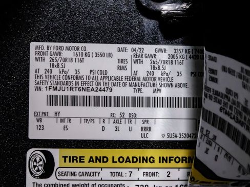 Used 2022 Ford Expedition Timberline AWD/4WD image 58