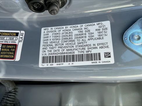 Used 2021 Honda CR-V EX image 34
