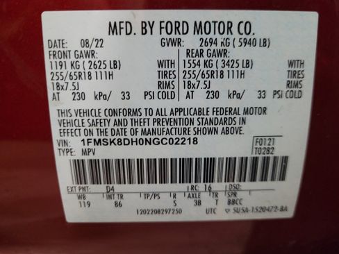 Used 2022 Ford Explorer XLT w/ Class IV Trailer Tow Package image 33