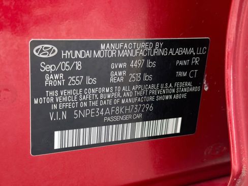 Used 2019 Hyundai Sonata Sport w/ Tech Package 03 image 38