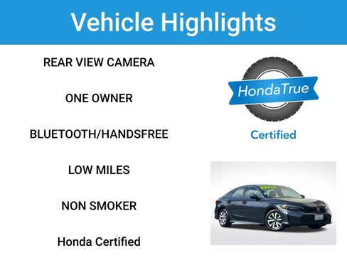 Used 2025 Honda Civic LX image 2
