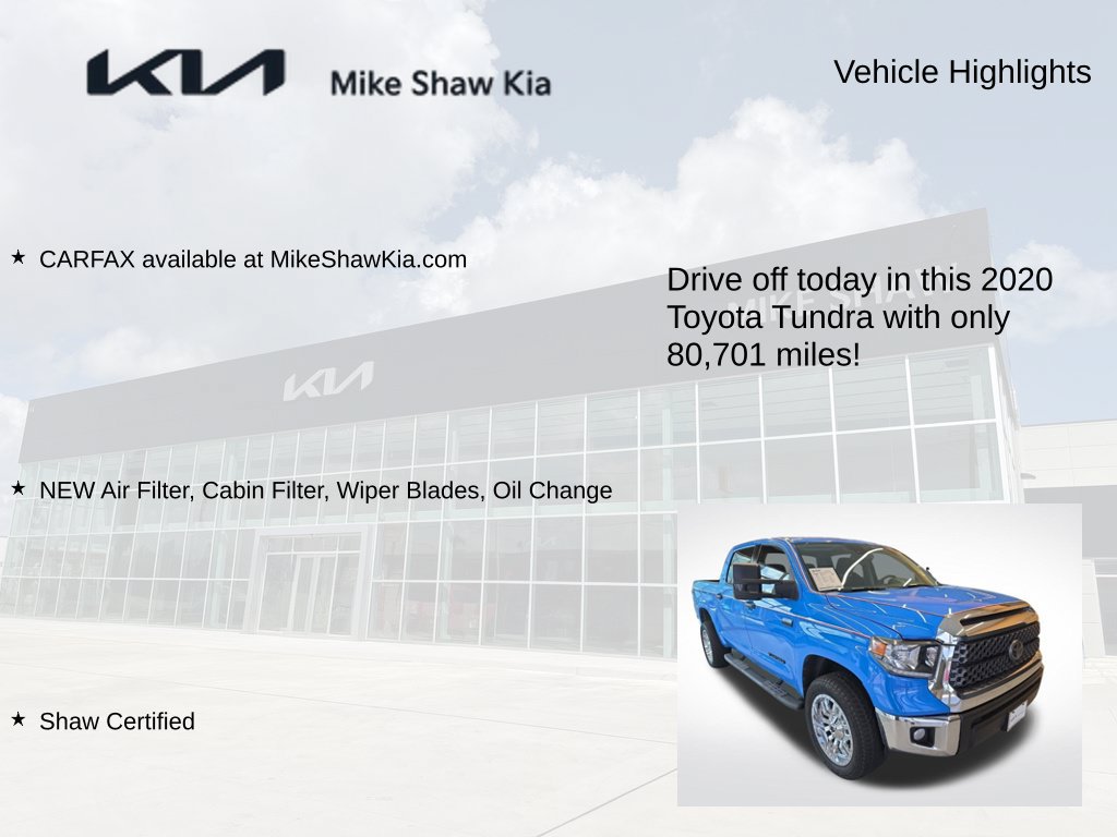 Used 2020 Toyota Tundra SR5 w/ SR5 Upgrade Package RWD image 8