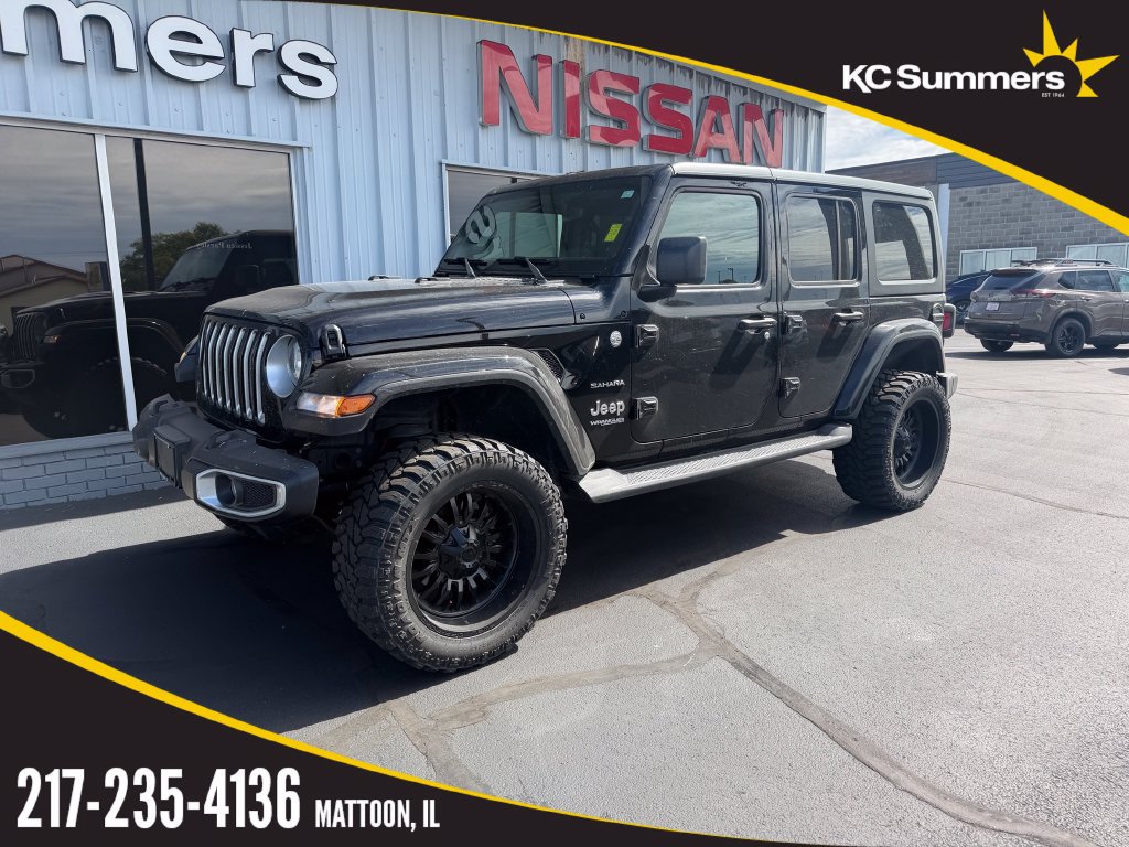 Used 2022 Jeep Wrangler Unlimited Sahara w/ Cold Weather Group AWD/4WD image 1