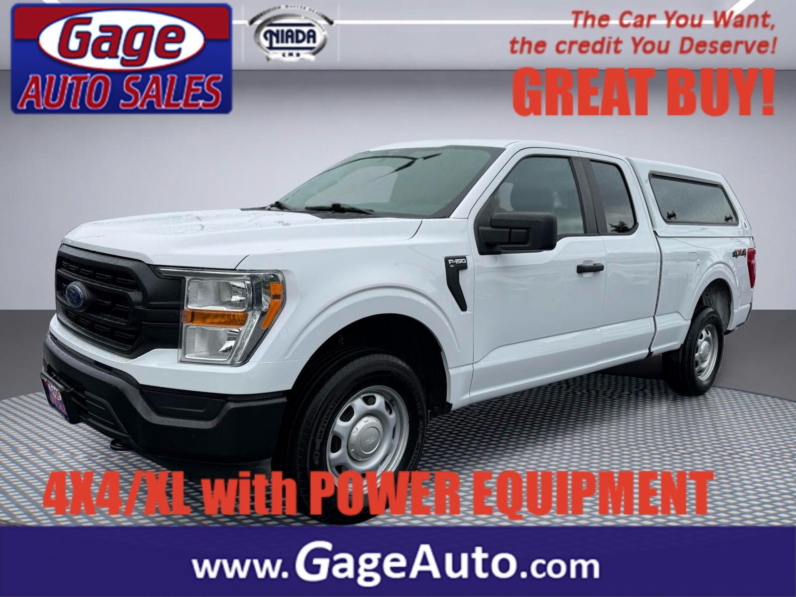 Used 2021 Ford F150 XL w/ XL Power Equipment Group AWD/4WD image 1