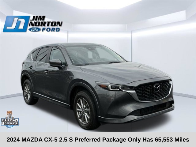 Used 2024 MAZDA CX-5 AWD 2.5 S w/ Preferred Package 360° Tour