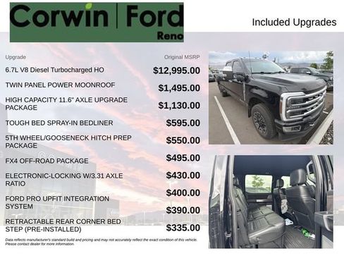 Used 2024 Ford F250 Platinum AWD/4WD image 3