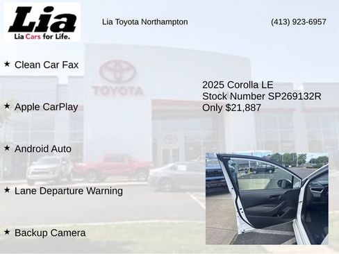 Used 2025 Toyota Corolla LE FWD image 7
