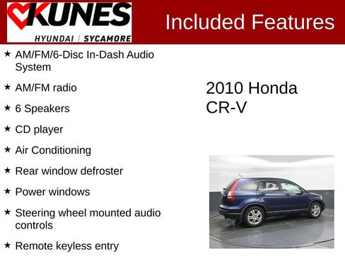 Used 2010 Honda CR-V EX image 2