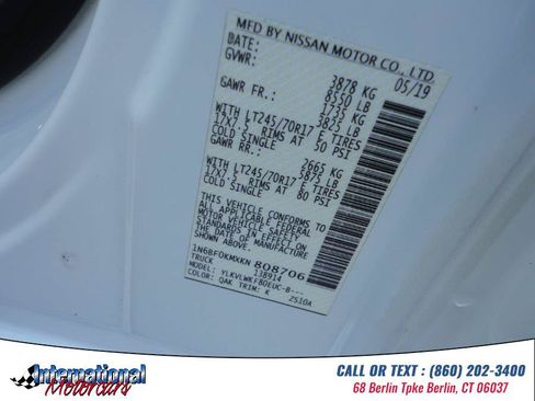 Used 2019 Nissan NV 1500 RWD image 7