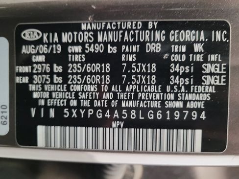 Used 2020 Kia Sorento FWD V6 image 33