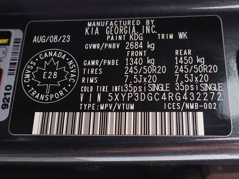 Used 2024 Kia Telluride EX X-Line AWD/4WD image 61