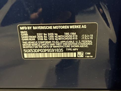 Used 2023 BMW X3 xDrive30i w/ Premium Package image 23