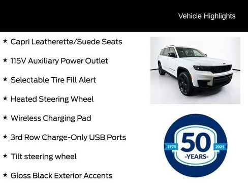 Used 2024 Jeep Grand Cherokee L Laredo AWD/4WD image 16