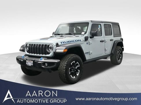 Used 2024 Jeep Wrangler Unlimited Rubicon 4xe w/ Technology Group image 1