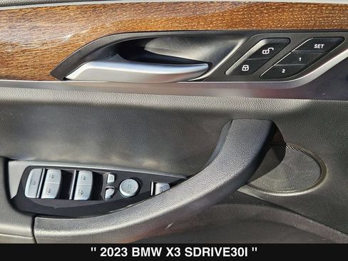 Used 2023 BMW X3 sDrive30i w/ Premium Package RWD image 15