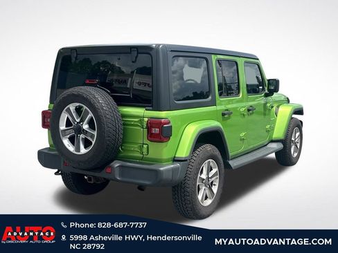 Used 2019 Jeep Wrangler Unlimited Sahara w/ Cold Weather Group AWD/4WD image 3