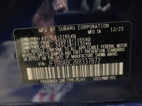 Used 2024 Subaru Impreza 2.0i image 33