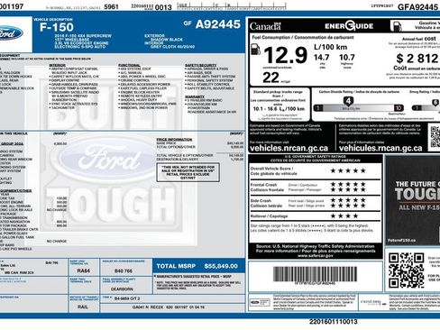 Used 2016 Ford F150 XLT w/ Equipment Group 302A Luxury AWD/4WD image 4