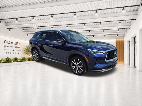 Used 2022 INFINITI QX60 Sensory w/ Cargo Package AWD/4WD image 1