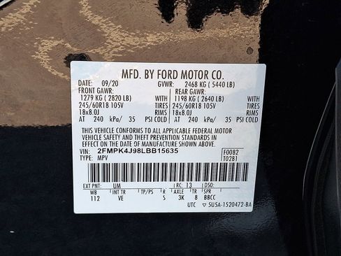 Used 2020 Ford Edge SEL w/ Convenience Package image 27