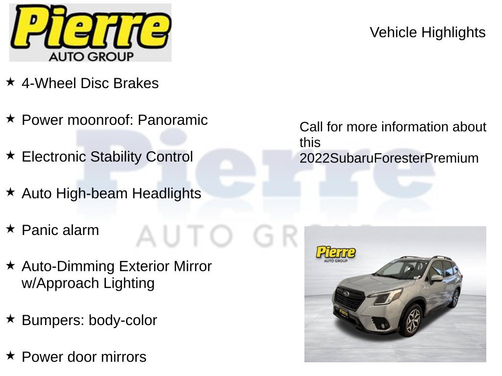 Used 2022 Subaru Forester Premium AWD/4WD image 15
