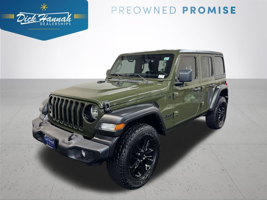 Used 2022 Jeep Wrangler Unlimited Sport AWD/4WD image 1