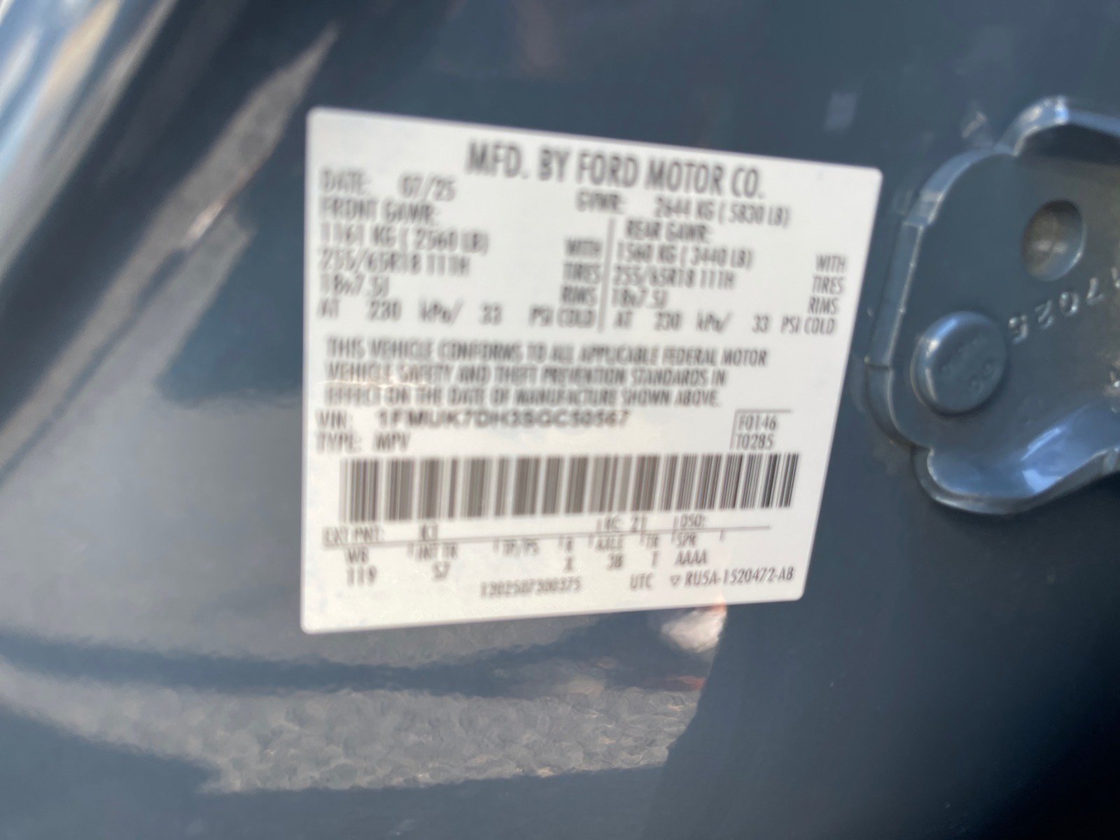 Used 2025 Ford Explorer Active w/ Active Comfort Package RWD image 11