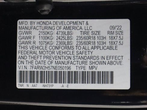 Used 2022 Honda CR-V EX image 54