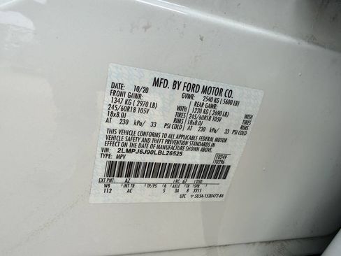 Used 2020 Lincoln Nautilus FWD w/ Equipment Group 101A image 34
