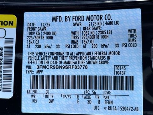 New 2025 Ford Bronco Sport Big Bend w/ Convenience Package image 27