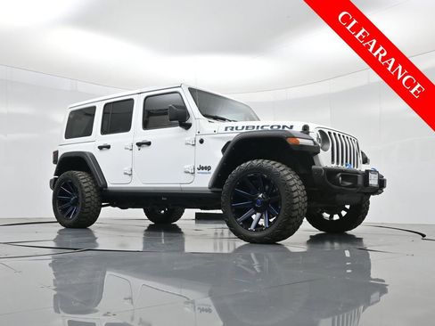 Used 2021 Jeep Wrangler Unlimited Rubicon 4xe w/ Steel Bumper Group image 46