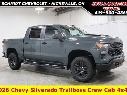New 2026 Chevrolet Silverado 1500 Custom Trail Boss