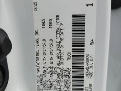 Used 2026 Toyota Tundra SR RWD image 22