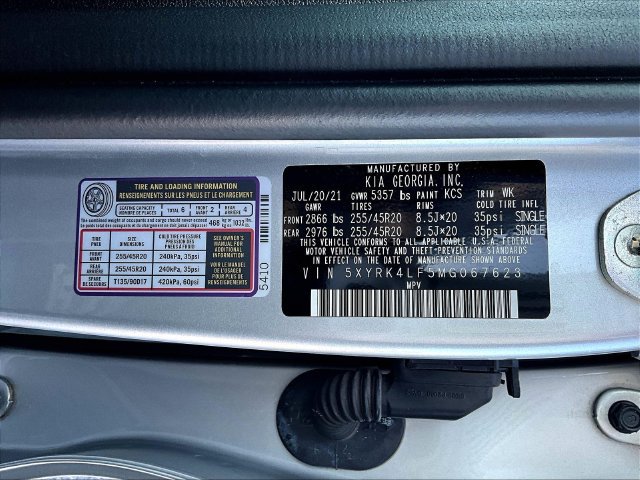 Certified 2021 Kia Sorento SX FWD image 23