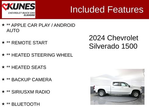 Used 2024 Chevrolet Silverado 1500 LT w/ Protection Package AWD/4WD image 2