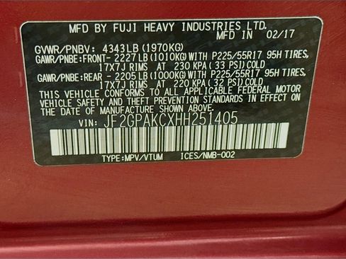 Used 2017 Subaru Crosstrek 2.0i Limited w/ Popular Package #2 image 30