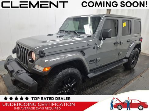 Used 2021 Jeep Wrangler Unlimited Sahara AWD/4WD image 1