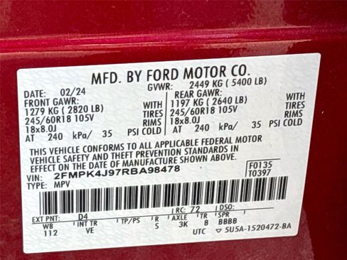 Used 2024 Ford Edge SEL AWD/4WD image 31