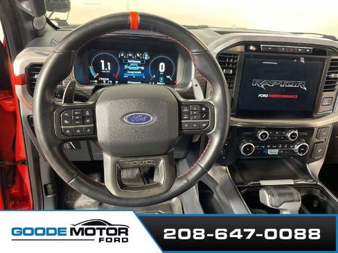 Certified 2023 Ford F150 Raptor w/ Blue Interior Package AWD/4WD image 13