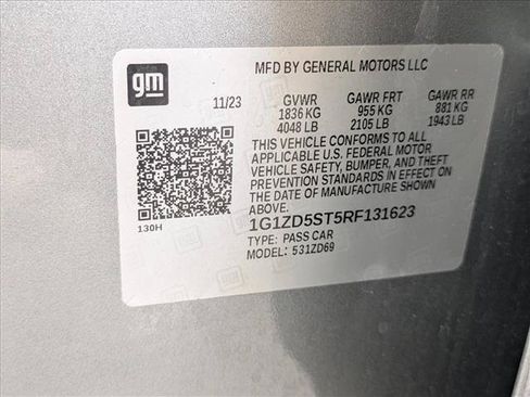 Used 2024 Chevrolet Malibu LT FWD image 23