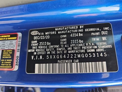 Used 2021 Kia K5 GT-Line image 41