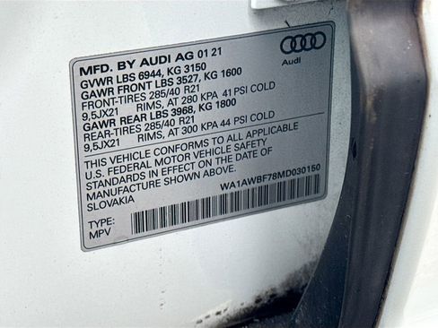 Used 2021 Audi SQ7 Premium Plus w/ Driver Assistance Package image 36