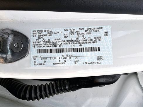 Used 2020 Ford Escape SEL FWD image 30