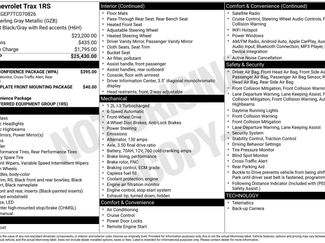 New 2026 Chevrolet Trax RS w/ Driver Confidence Package video 4