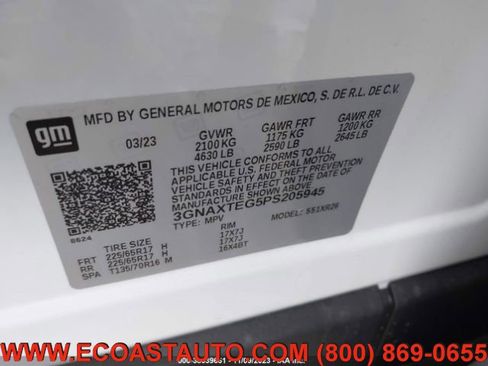 Used 2023 Chevrolet Equinox LT w/ LPO, Floor Liner Package image 15