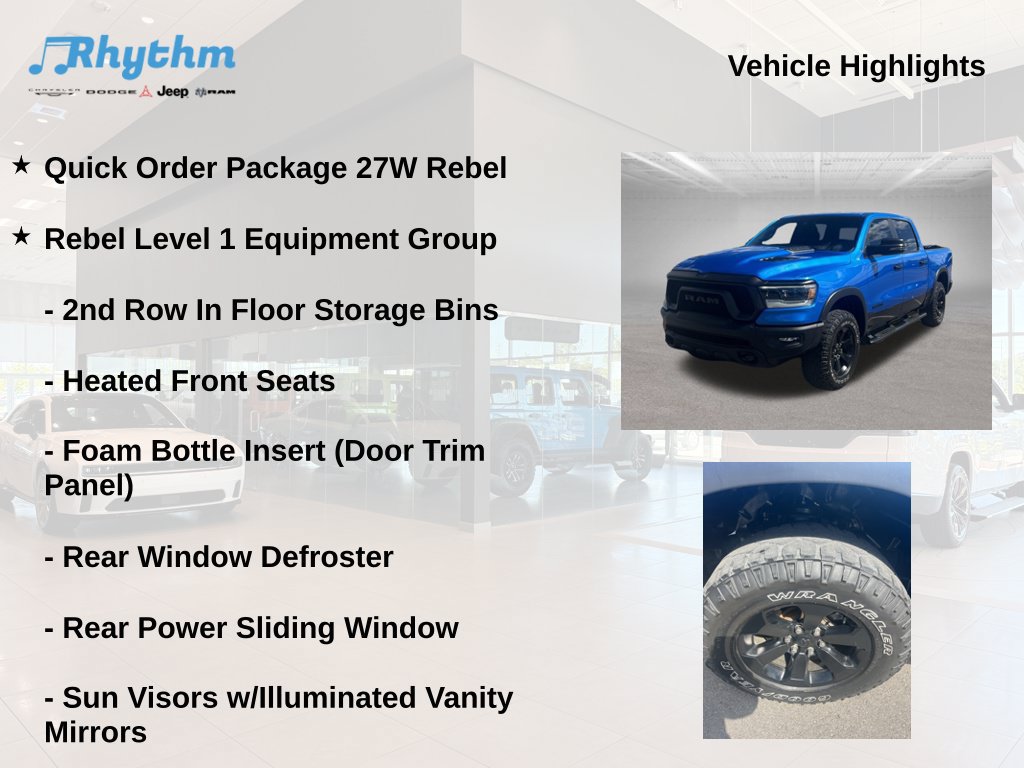 Used 2023 RAM 1500 Rebel w/ Rebel Level 1 Equipment Group AWD/4WD image 5