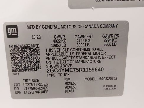 Used 2024 Chevrolet Silverado 2500 Custom w/ Custom Convenience Package image 34